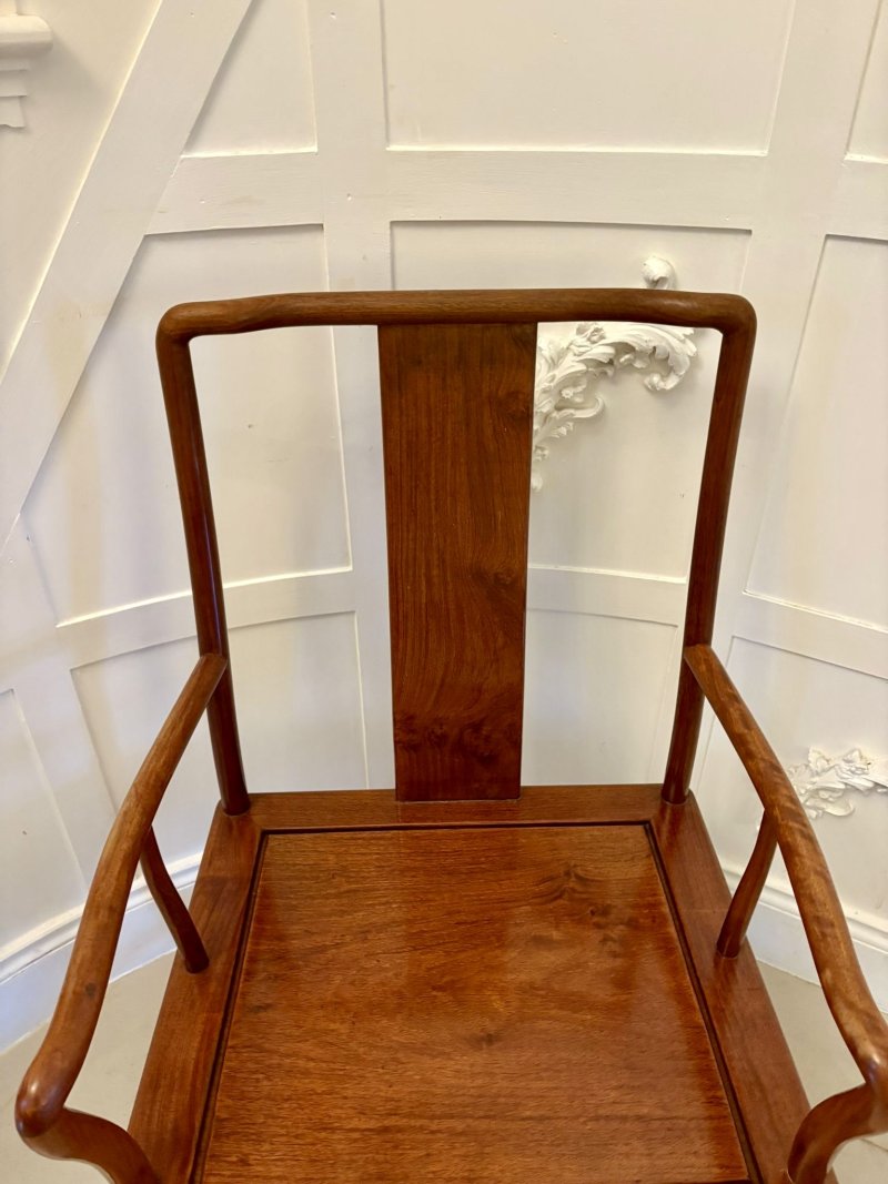 Unusual Antique Chinese Armchair - Image 6
